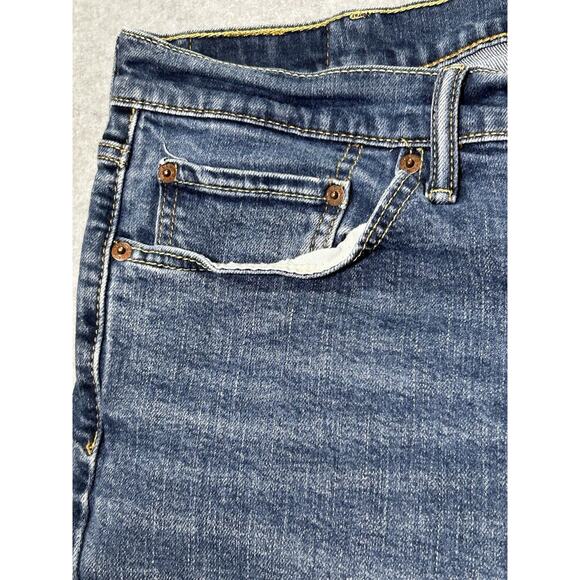 Levi 541 Jeans Mens W38 L32 Blue Denim Slight Taper Relaxed Stretch - Picture 12 of 16